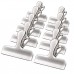  Esfun Stainless Steel Chip Bag Clips Heavy Duty Snack Bag Clips with 3-inches Wide,Perfect for Air Tight Seal Grip on Coffee Bread Food Bags,Kitchen Home Usage