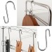 Esfun 30 Pack Heavy Duty S Hooks Pan Pot Holder Rack Hooks Hanging Hangers S Shaped Hooks for Kitchenware Pots Utensils Clothes Bags Towels Plants
